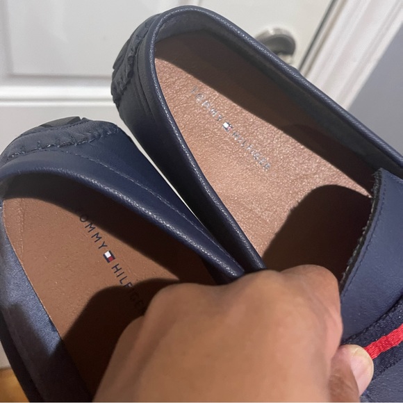 Tommy Hilfiger Driving Loafers Shoe Blue Sz 10 - Picture 10 of 10